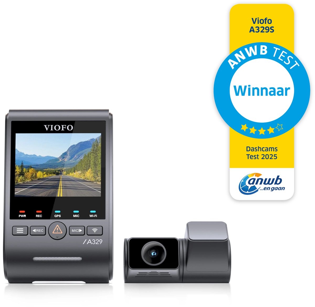 Dashcam A329S 2CH