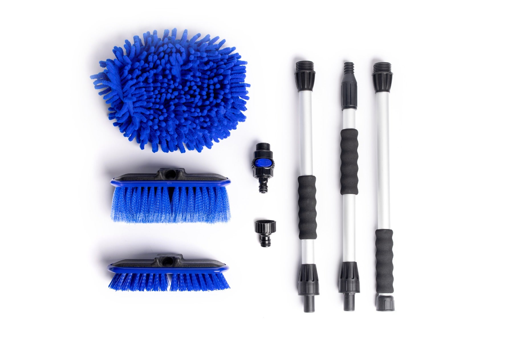 Telescopische Wasborstel Set 3-delig