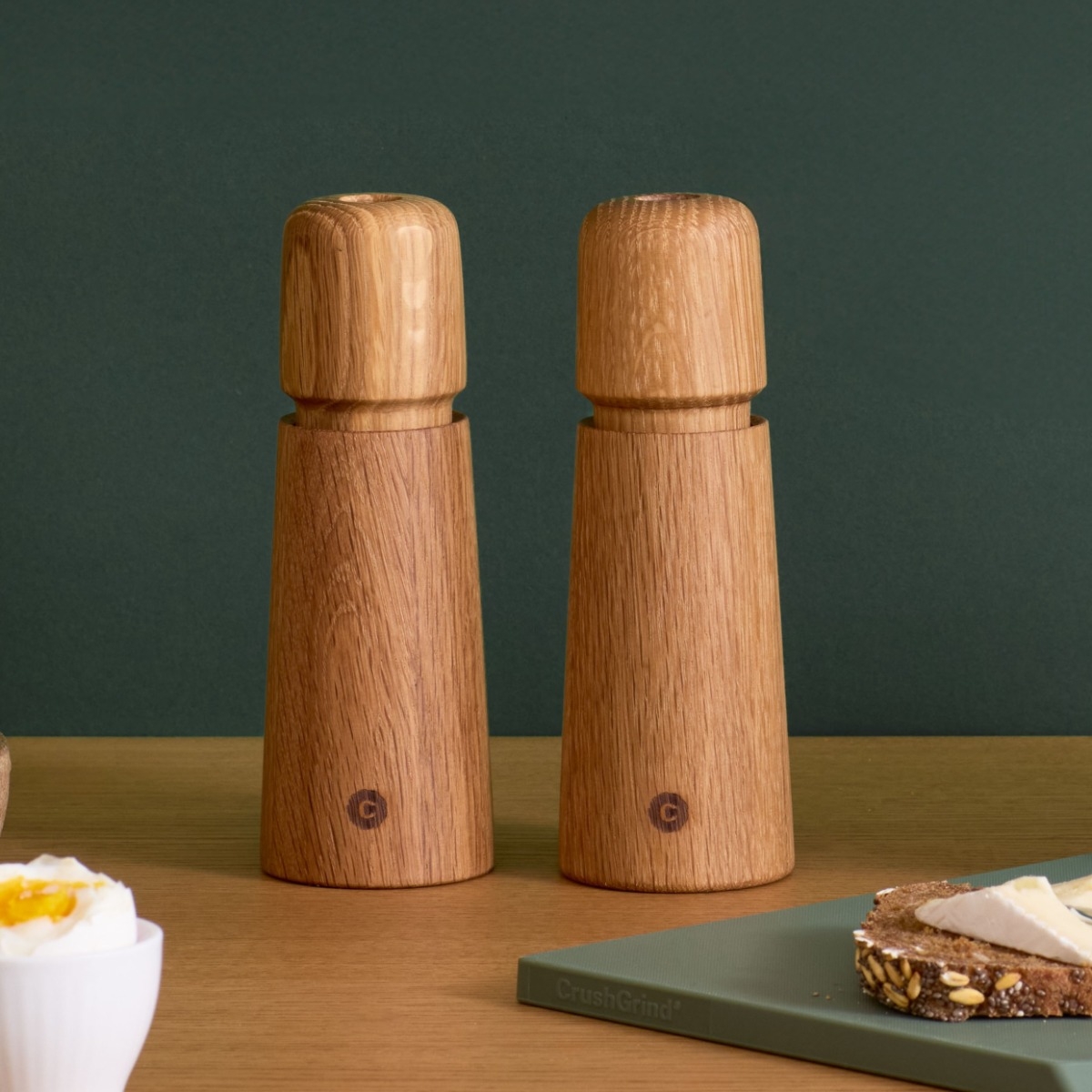 Peper- en zoutmolen set Stockholm – eikenhout