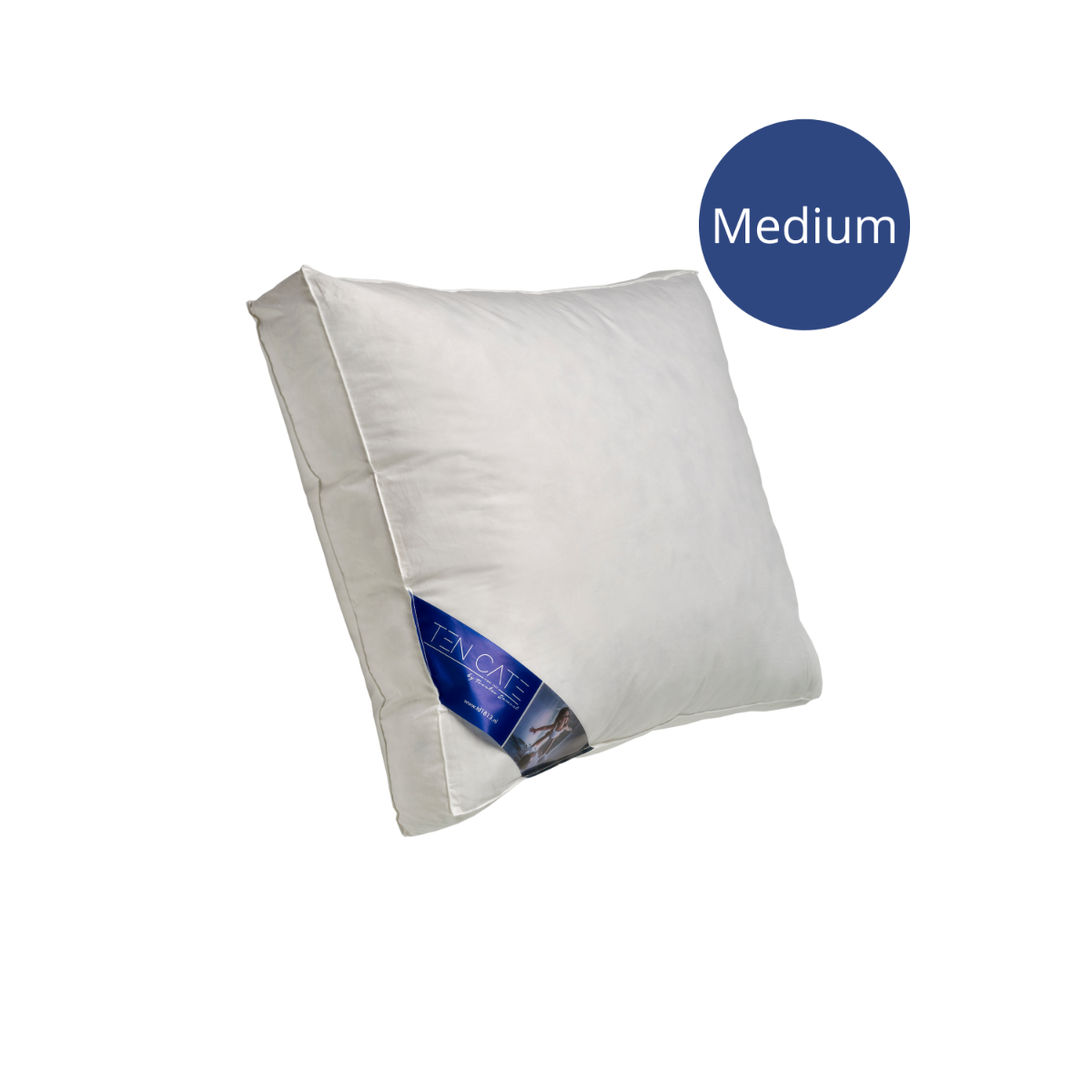 Eendendonzen boxkussen - (15% dons en 85% veren)