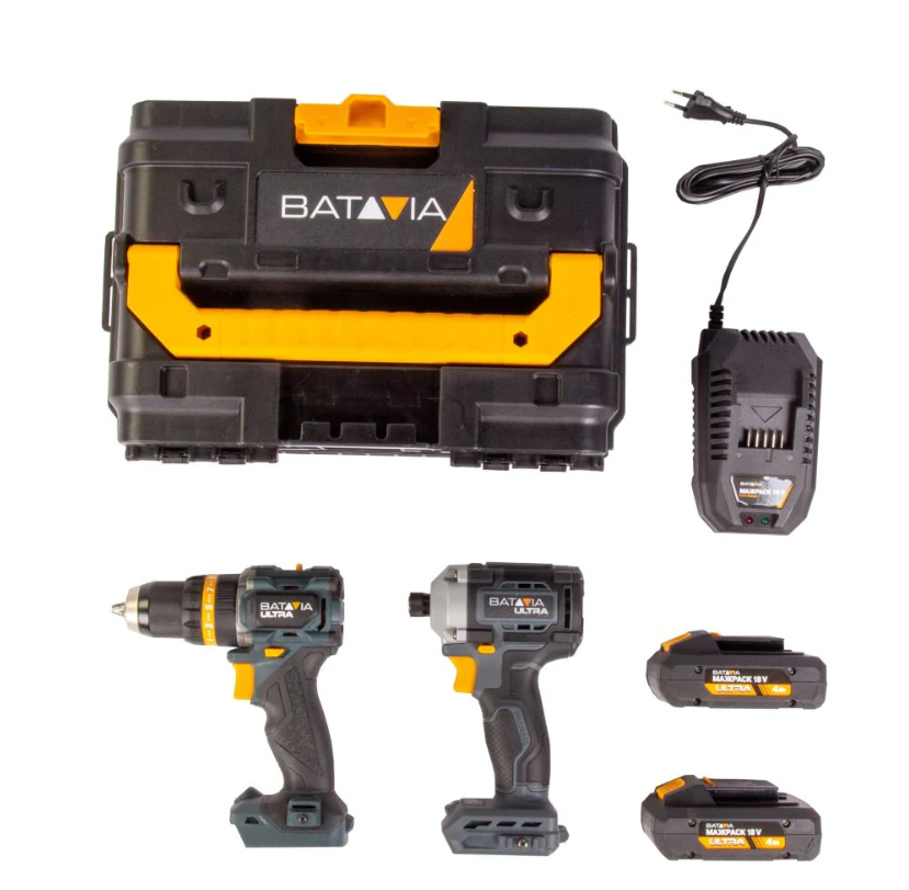 Accu Boor en schroevendraaier set