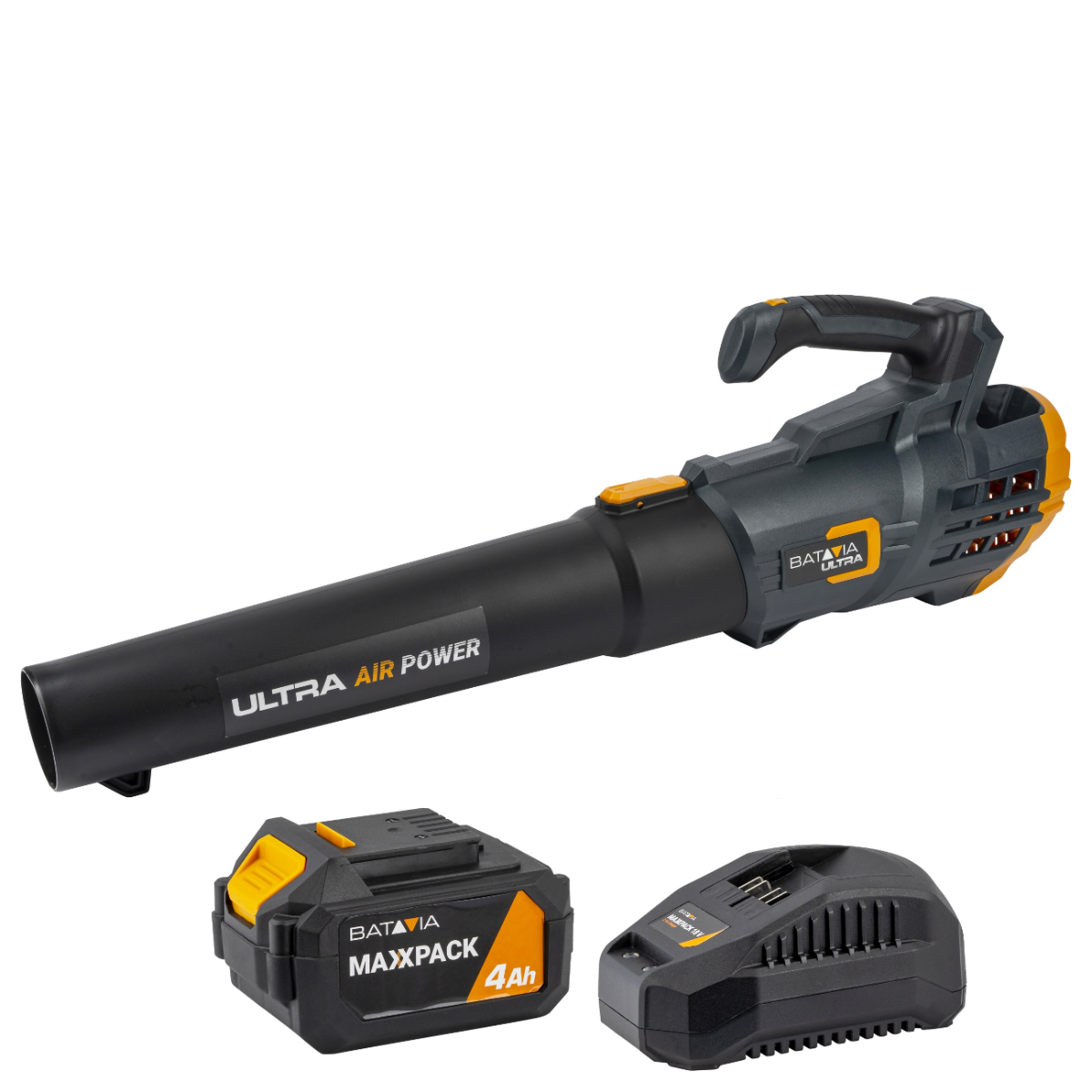 18V Accubladblazer XL met 4ah accu en 2.4a oplader