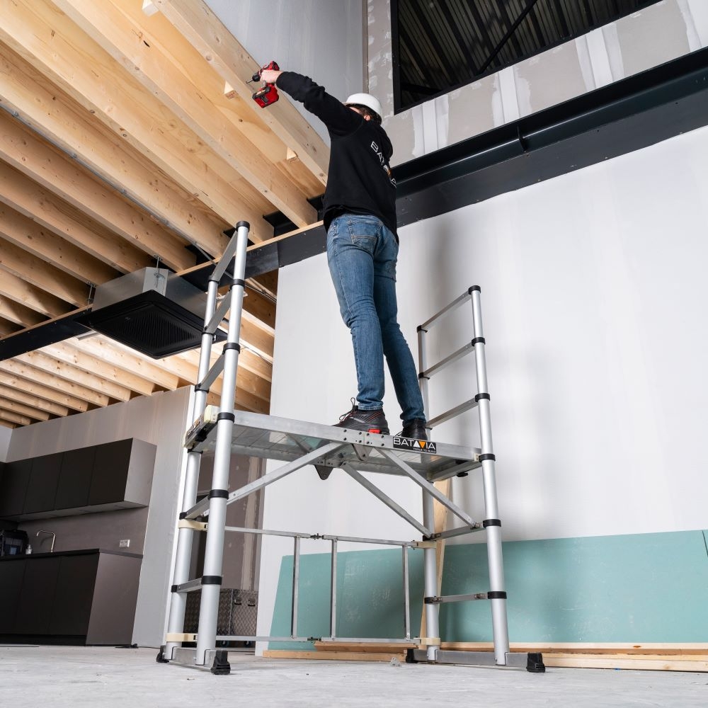 Telescopische steiger 120 x 48 x 90 cm