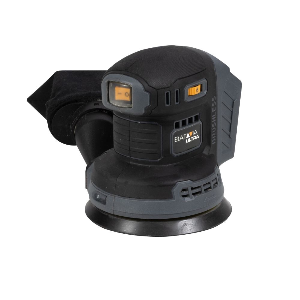 18V brushless excentrische schuurmachine 125 mm