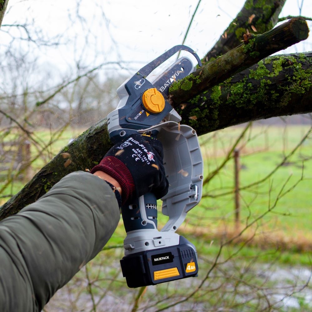 18V super snoeiset met kettingzaag, takkenschaar en verlengsteel 1.25cm