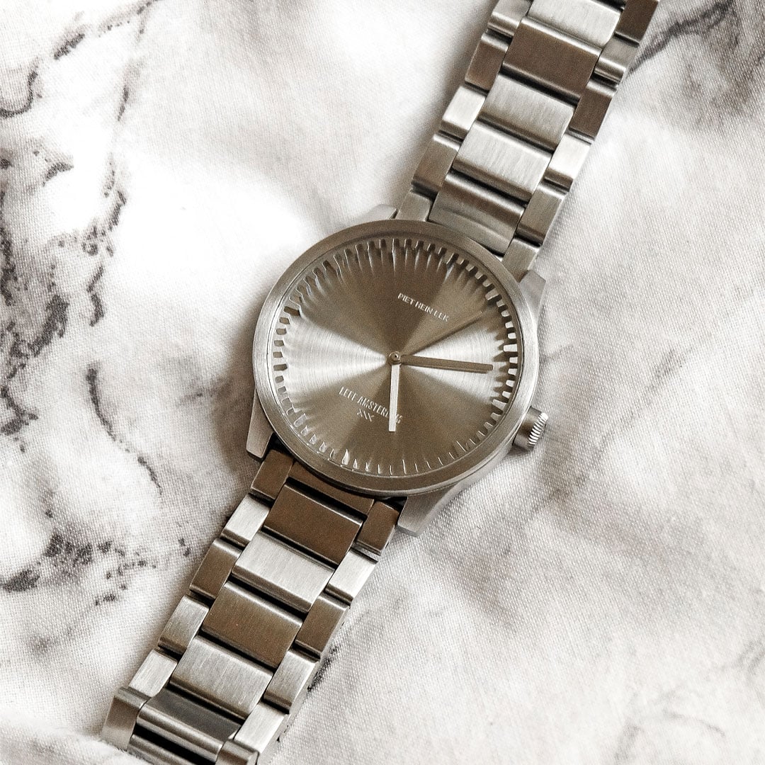 Herenhorloge Tube S42 &ndash; Piet Hein Eek, saffierglas