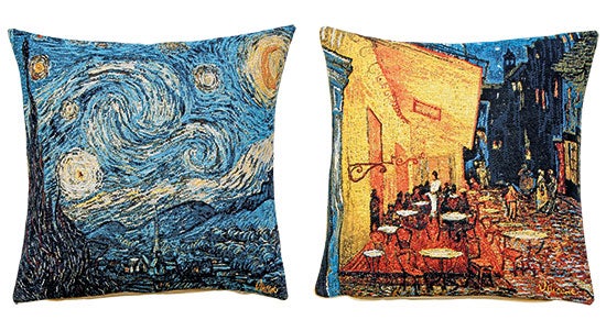 Vincent van Gogh set van 2 kussenhoezen