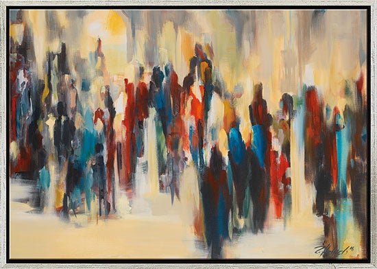 Robert Hettich schilderij - Get Together 65 x 93 cm