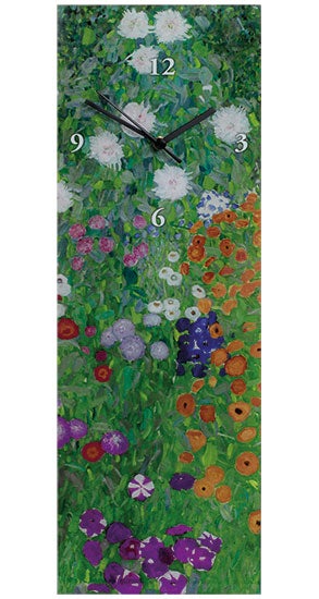 Gustav Klimt wandklok - Boerentuin