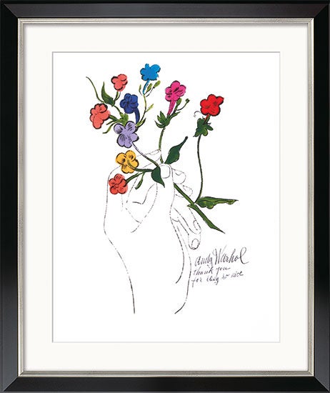 Andy Warhol schilderij - Thank you for being so nice (66 x 53 cm)