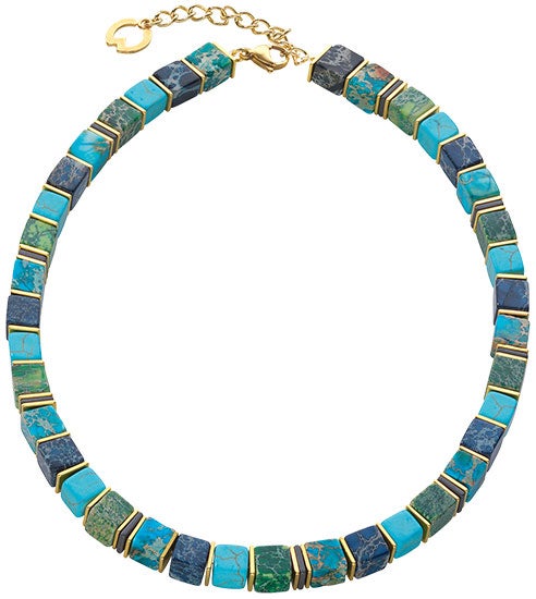 Petra Waszak ketting - Blauwe Ster