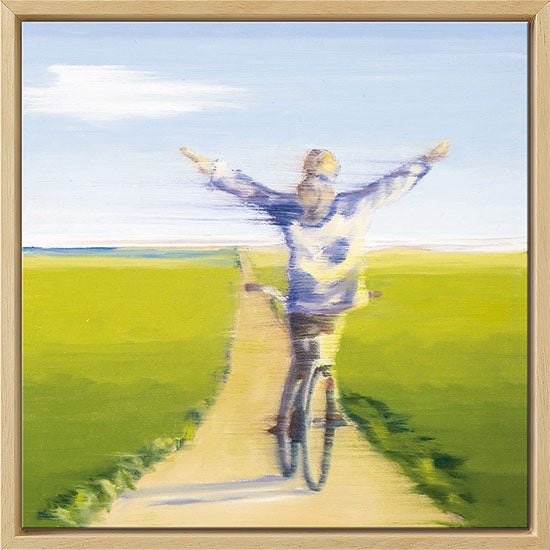 Anja Struck schilderij - Moment van geluk 8 (36 x 36 cm)