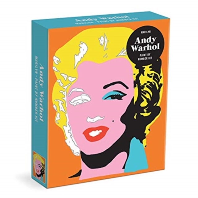 Andy warhol marilyn paint by number kit