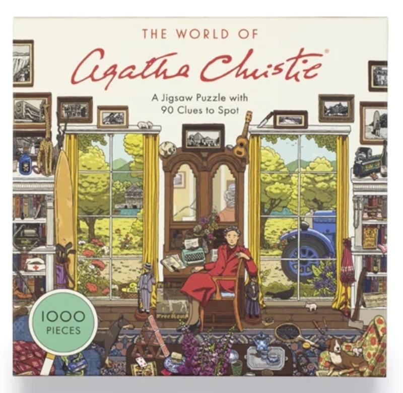 The World of Agatha Christie 1000-Piece Jigsaw: 1000-Piece Jigsaw with 90 Clues to Spot