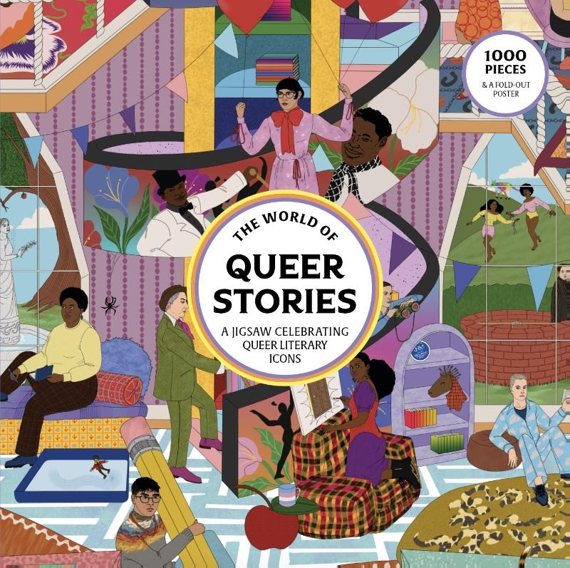 The World of Queer Stories 1000 Piece Puzzle: Celebrating LGBTQ+ Literary Icons