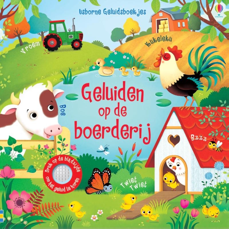 Usborne Geluidsboekjes. Geluiden op de boerderij