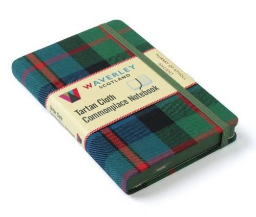 Waverley (M): Murray of Atholl AncientTartan Cloth Pocket Commonplace Notebook