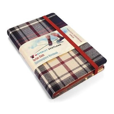 Waverley S.T. (M): Dress Pocket Genuine Tartan Cloth Commonplace Notebook