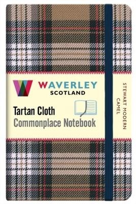 Stewart modern camel genuine tartan cloth (pocket)