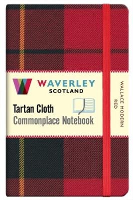 Wallace modern red genuine tartan cloth (pocket)