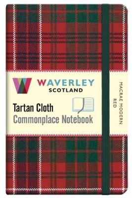 Macrae modern red genuine tartan cloth (pocket)