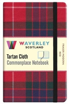 Fraser modern red genuine tartan cloth (pocket)