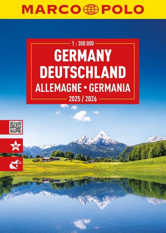 Duitsland-Europa Wegenatlas 25/26 MP