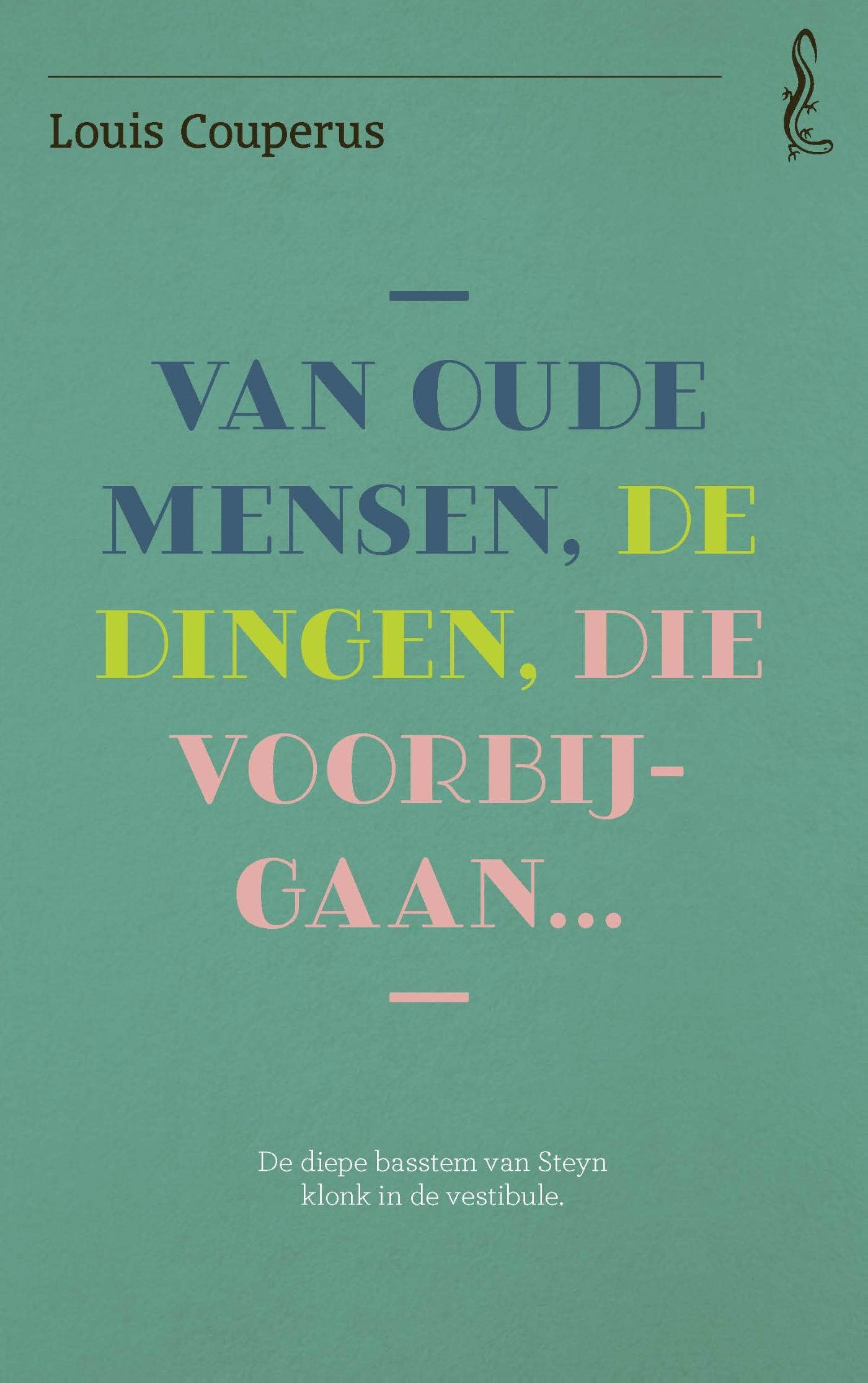 Van oude mensen, de dingen, die voorbijgaan