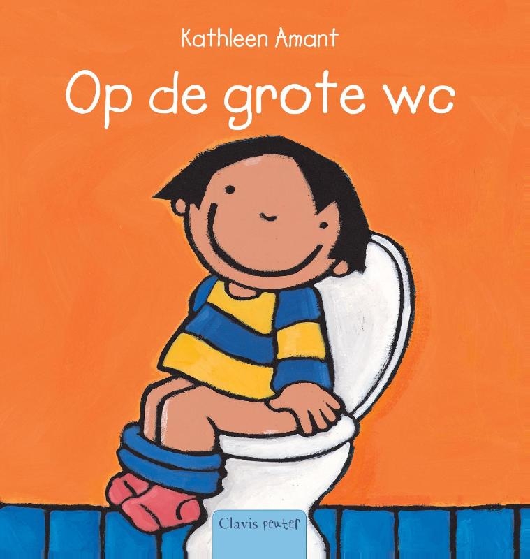Anna op de grote wc