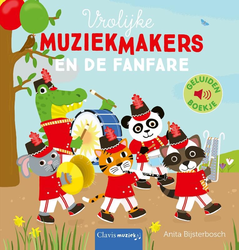 Vrolijke muziekmakers en de fanfare