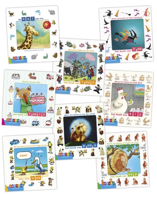 Pakket 1 kleuters samenleesboeken (8 titels)