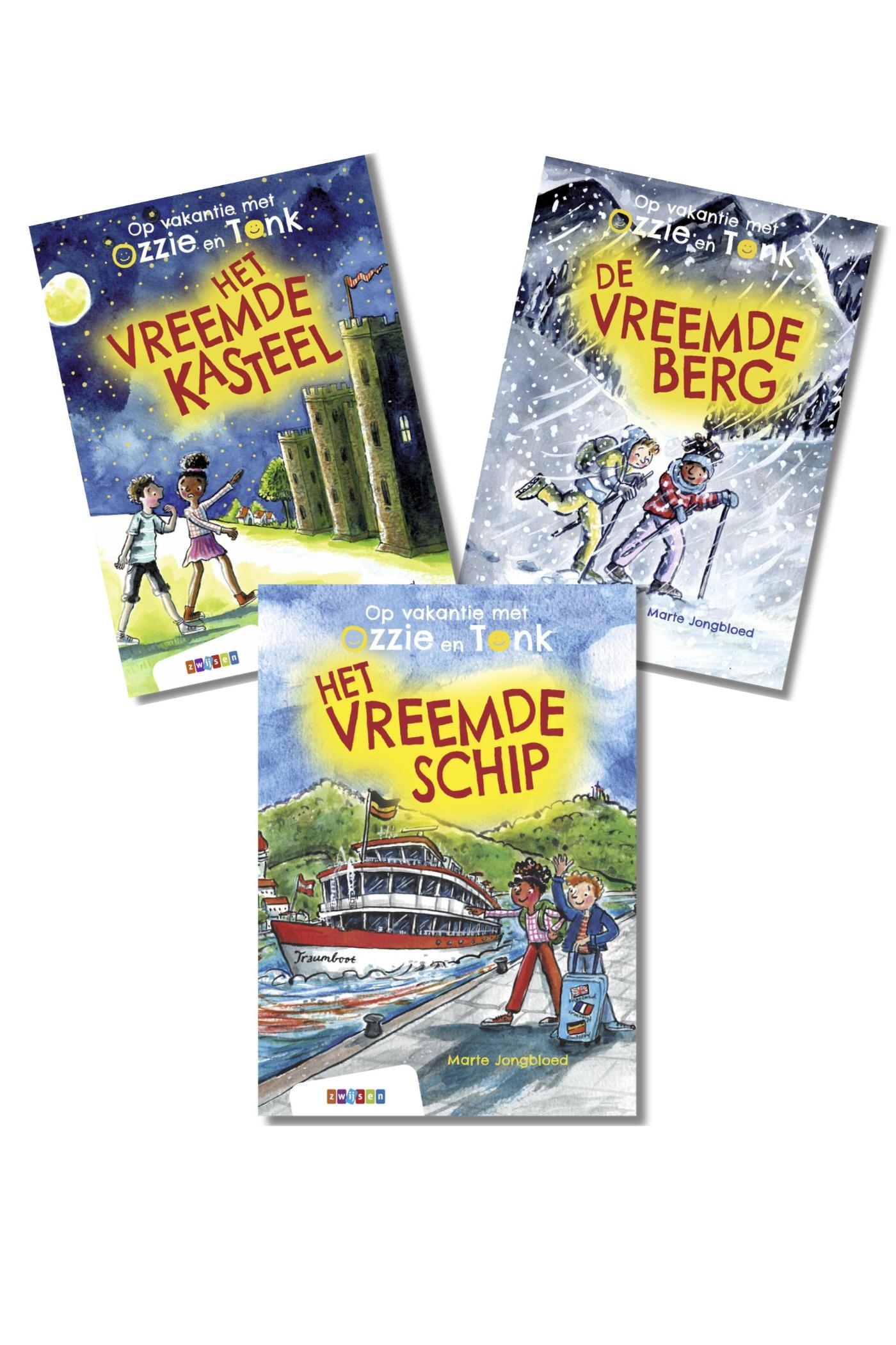 Pakket Op vakantie met Ozzie en Tonk (3 titels)