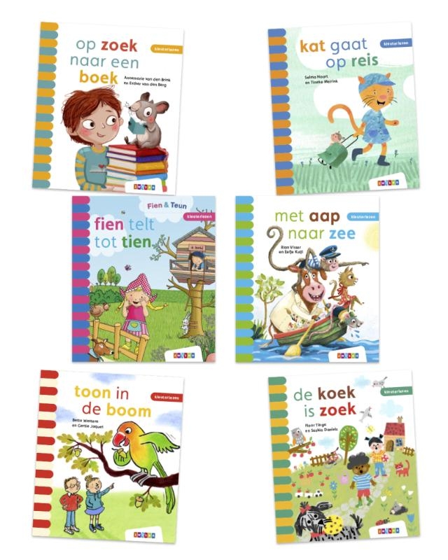 Pakket kleuterlezen (6 titels)