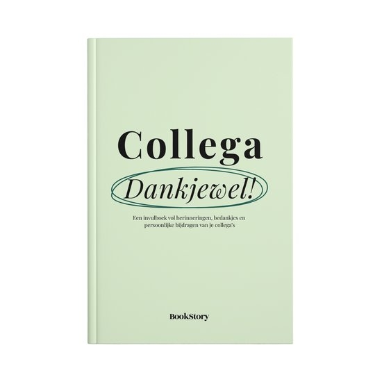 Collega dankjewel!