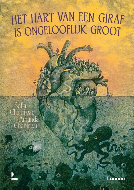 Het hart van een giraf is ongelooflijk groot