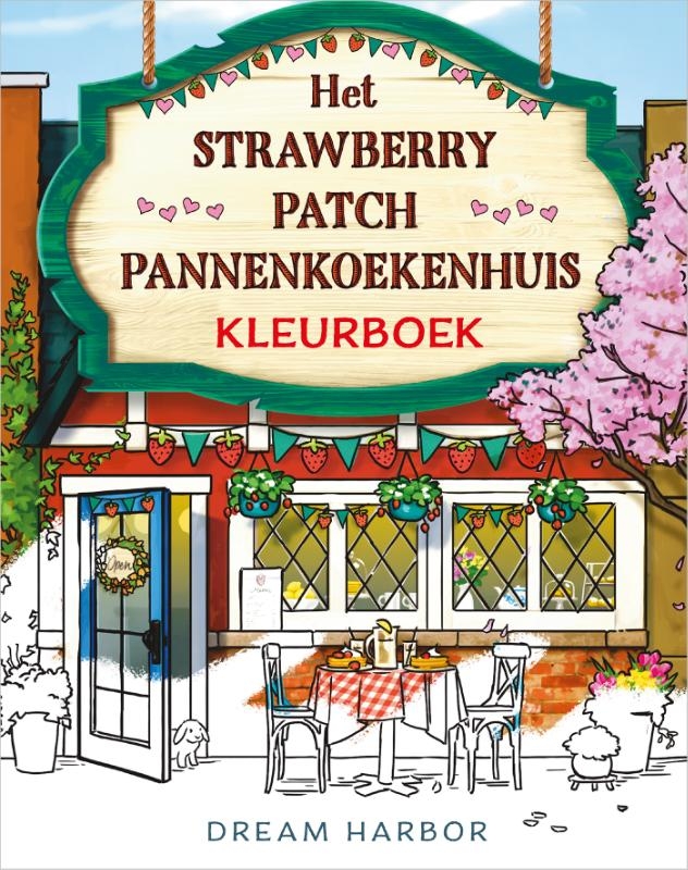 Het Strawberry Patch Pannenkoekenhuis-kleurboek