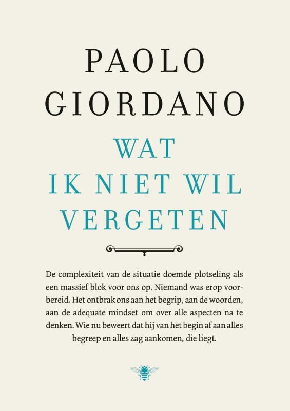Wat ik niet wil vergeten