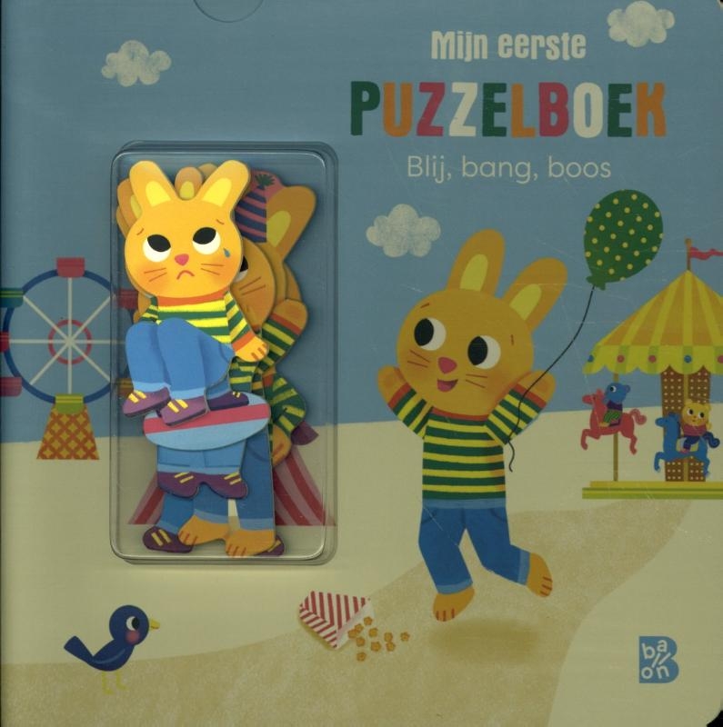 Puzzelboek: Blij, bang, boos