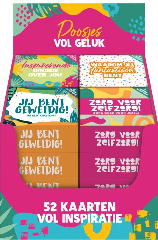 Display Doosjes vol geluk 4 x 4 ex.