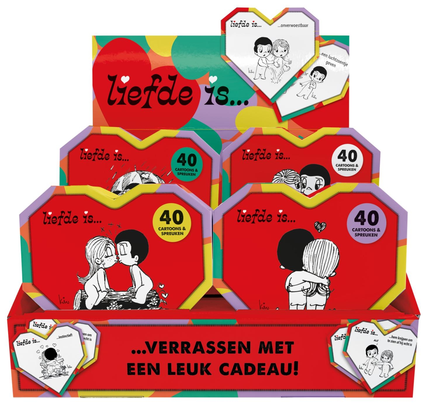 Display Liefde is… hartendoosjes 4 x 3 ex.