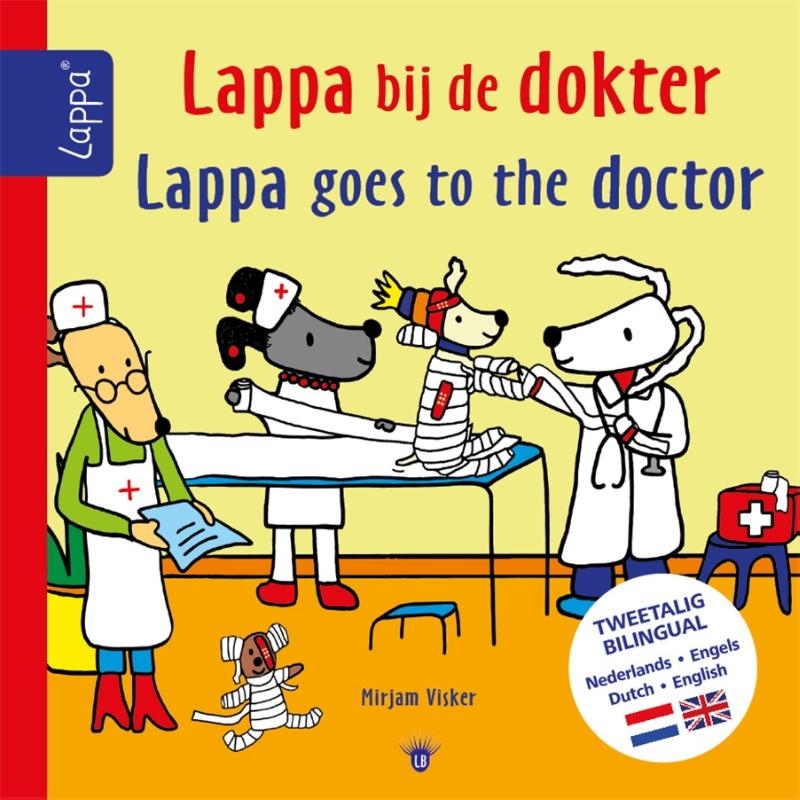 Lappa bij de dokter-Lappa goes to the doctor (NL-Engels)