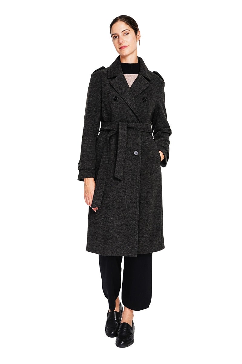 Lange gevoerde damesjas