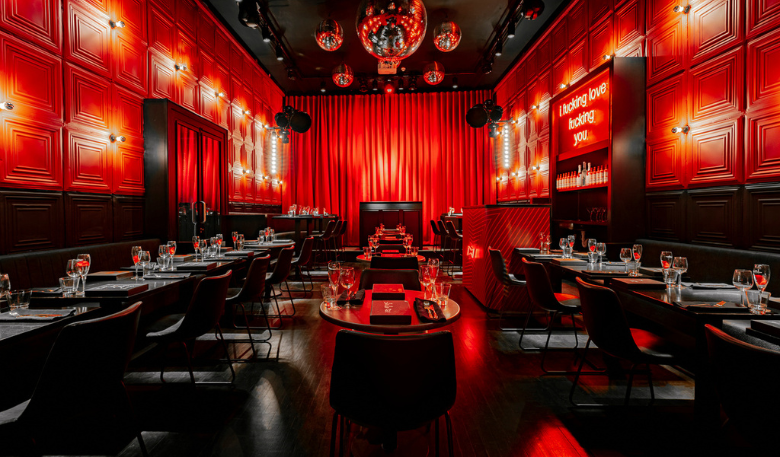 Bar Rouge Amsterdam: 4 gangen shared dining + nightlife ticket