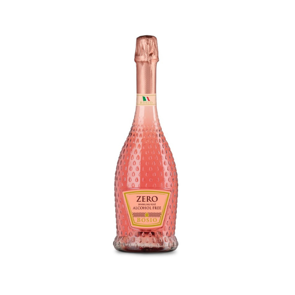 Bosio Demi Sec Sparkling Zero Rosé Alcoholvrij (3 flessen)