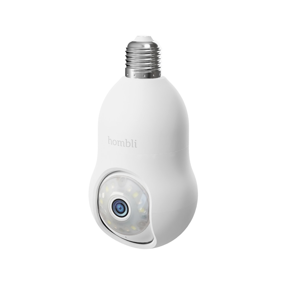 Beveiligingscamera Hombli Bulb Cam 2K White