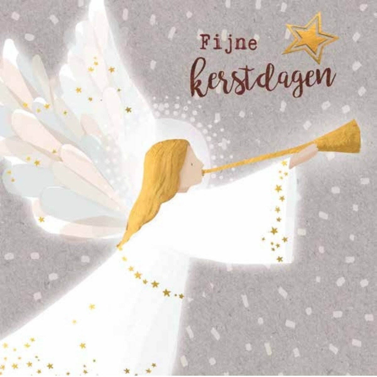 kerstkaart engel - 8 kaarten