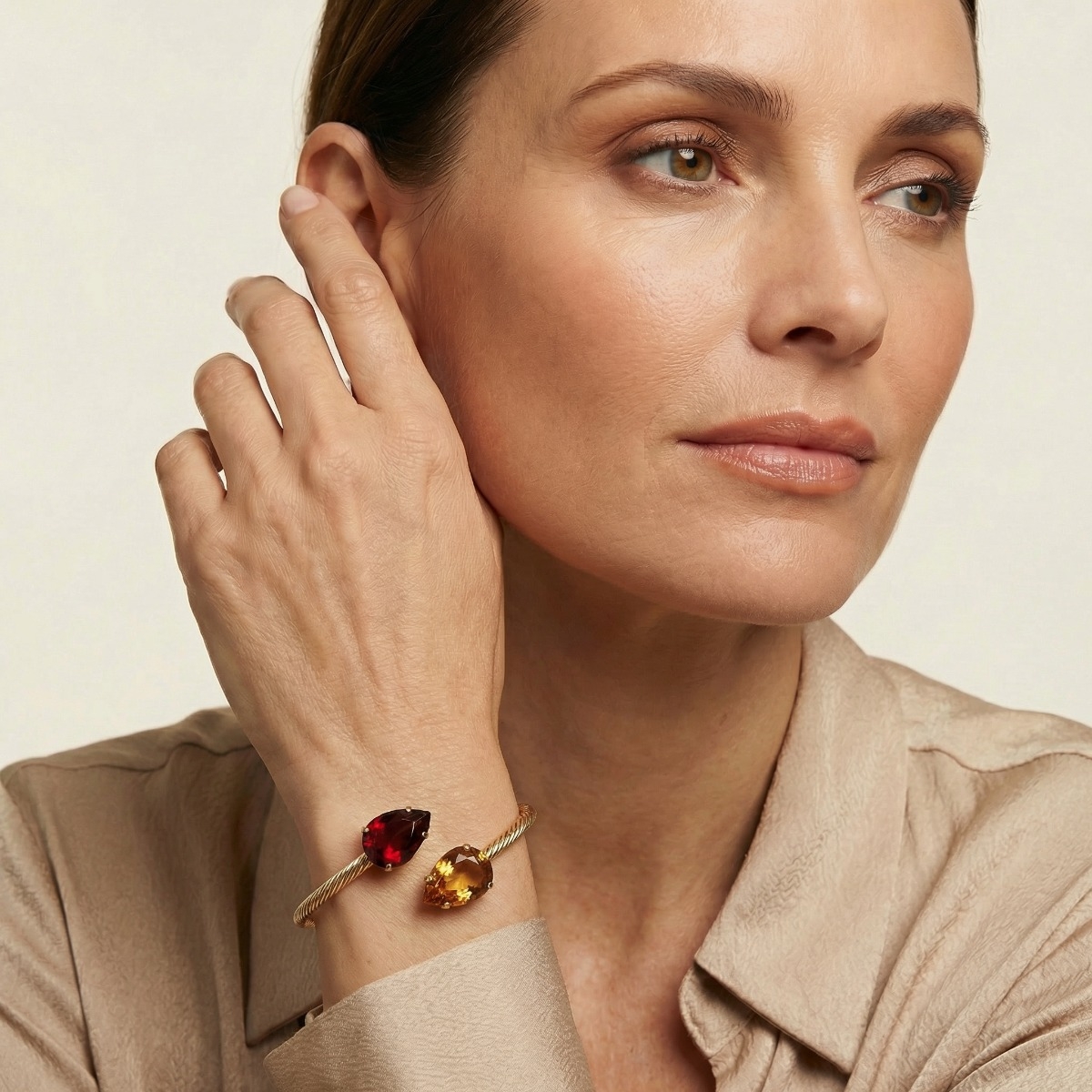 Armband Classic Drop Topaz