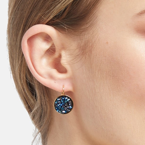 Oorbellen Classic Rocks Bermuda Blauw