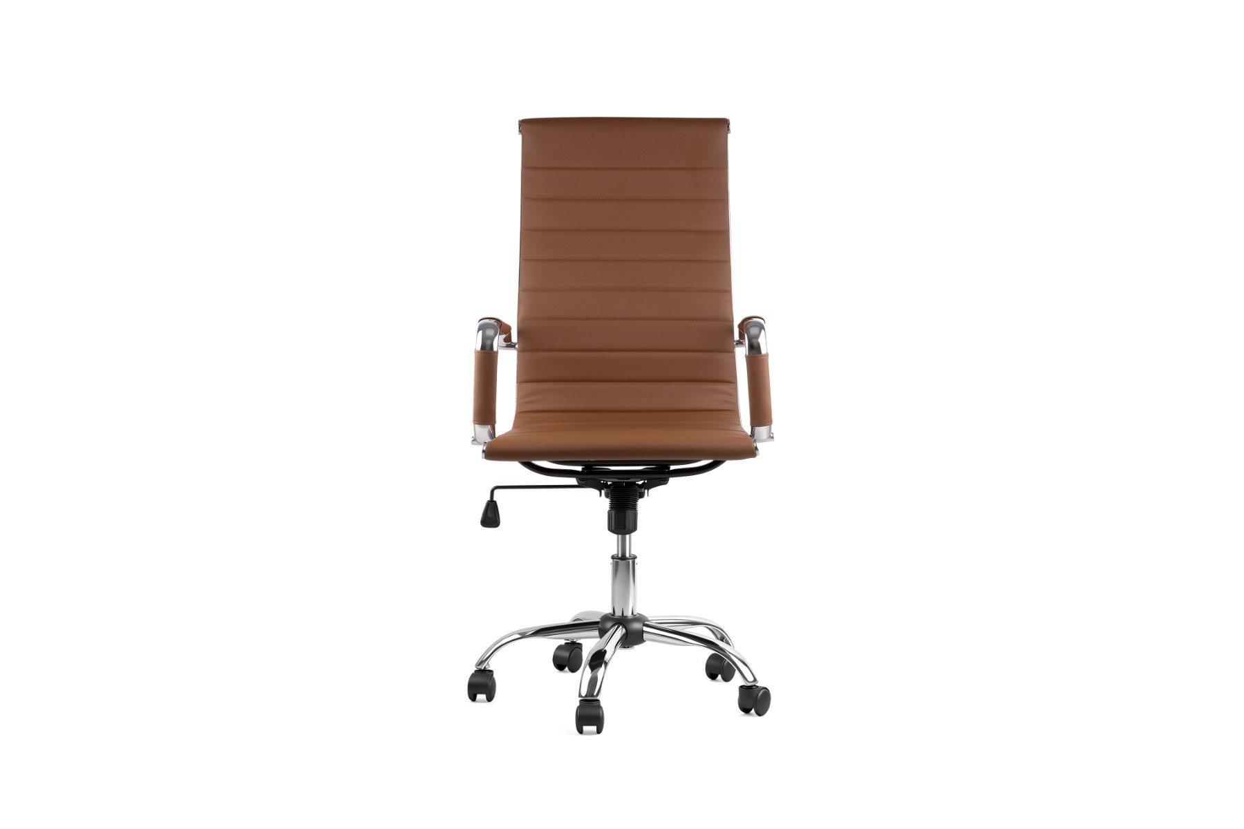 Luxe bureaustoel met hoge rugleuning