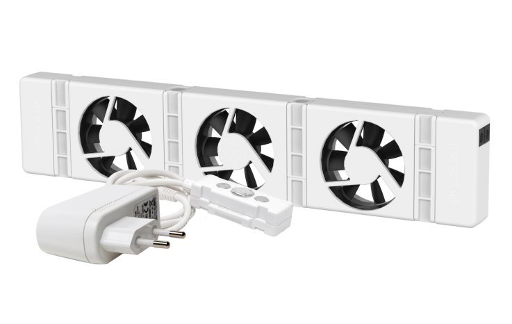 SpeedComfort slimme radiator ventilator
